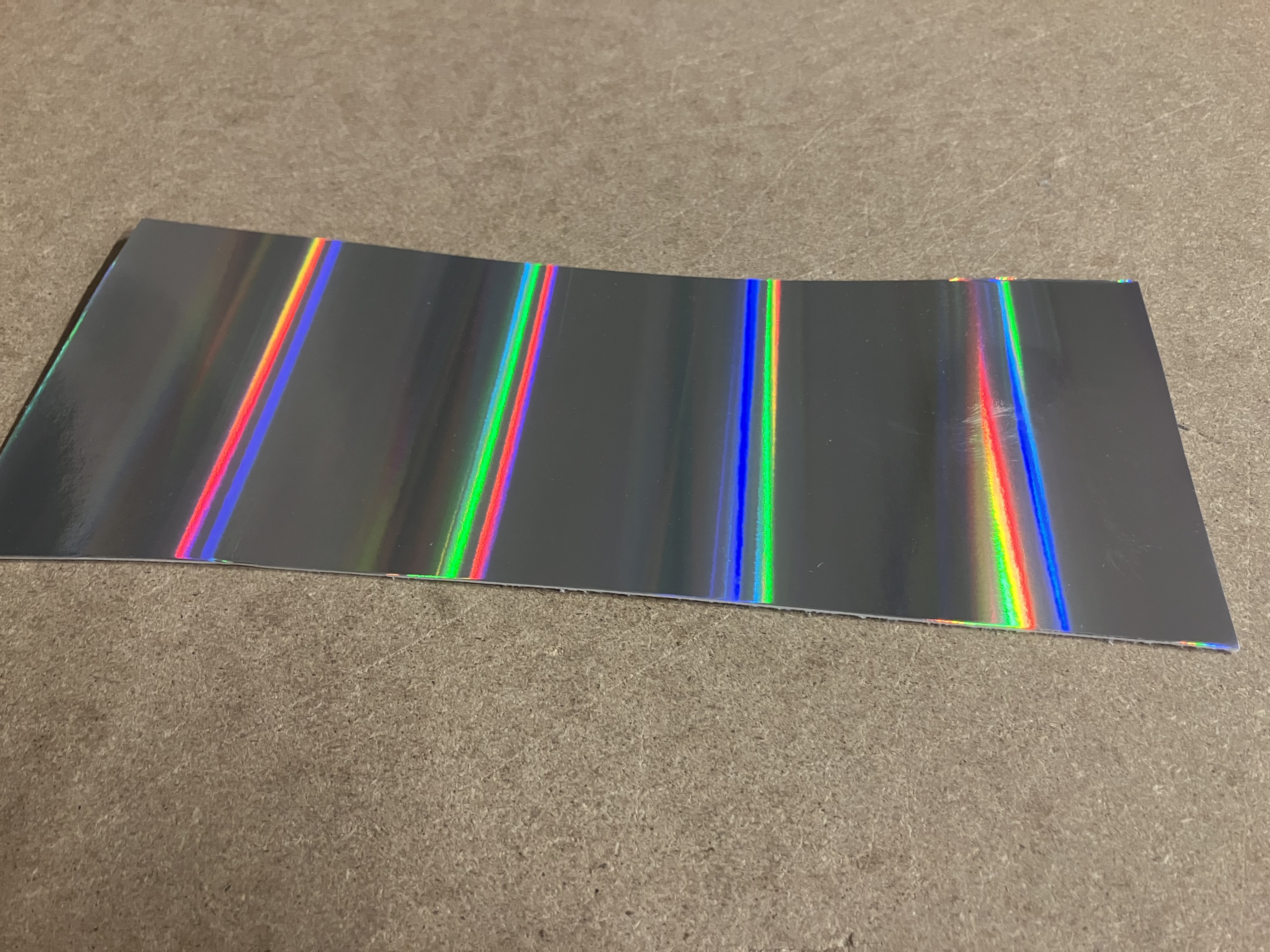 Algro Design Duo mit Hologrammfolie kaschiert